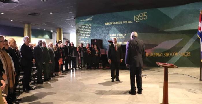 Toma de posesión del presidente del TSP