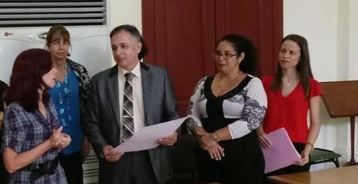 Firman convenio tribunal provincial y facultad de Derecho en La Habana-2 Firman convenio tribunal provincial y facultad de Derecho en La Habana-2
