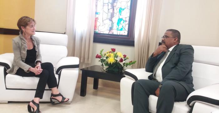 Rubén Remigio Ferro se reúne con máxima representante de la abogacía española-1 Rubén Remigio Ferro se reúne con máxima representante de la abogacía española-1