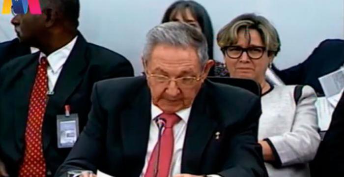 Raúl Castro: Proclamamos el invariable respaldo a la Revolución Bolivariana Raúl Castro: Proclamamos el invariable respaldo a la Revolución Bolivariana