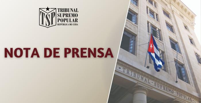 Nota de prensa Nota de prensa