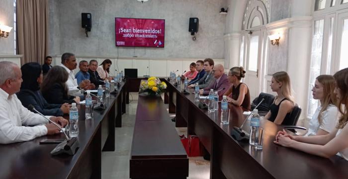 Academia Presidencial Rusa de Economía Nacional y Administración Pública (RANEPA), de visita en el TSP