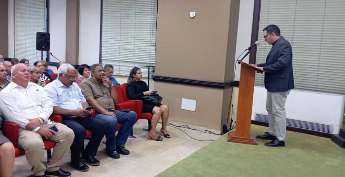 Acto de reafirmación en apoyo a Venezuela