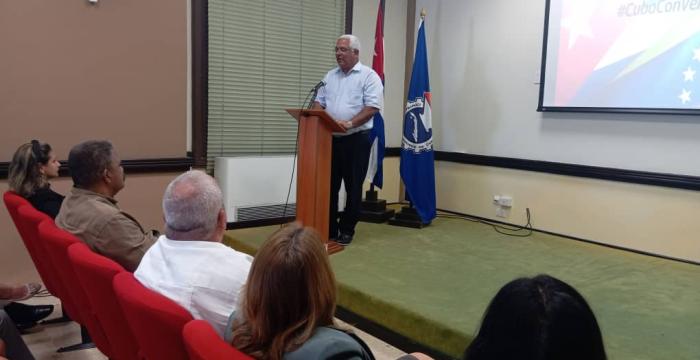 Acto de reafirmación en apoyo a Venezuela