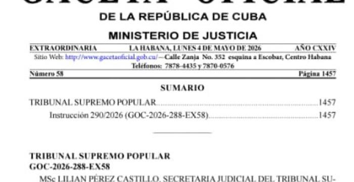 Gaceta Oficial de la República