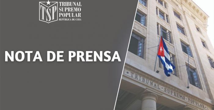Nota de prensa Nota de prensa