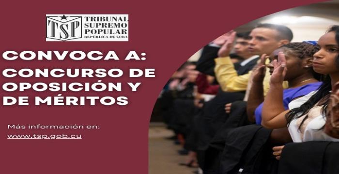 Consurso de oposición y de méritos Consurso de oposición y de méritos