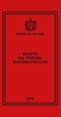 SUPREME POPULAR COURT BULLETIN 2014